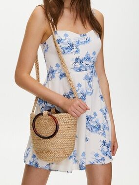 Aritzia Sunday Best Mini Dress - Toile/Countryside print
